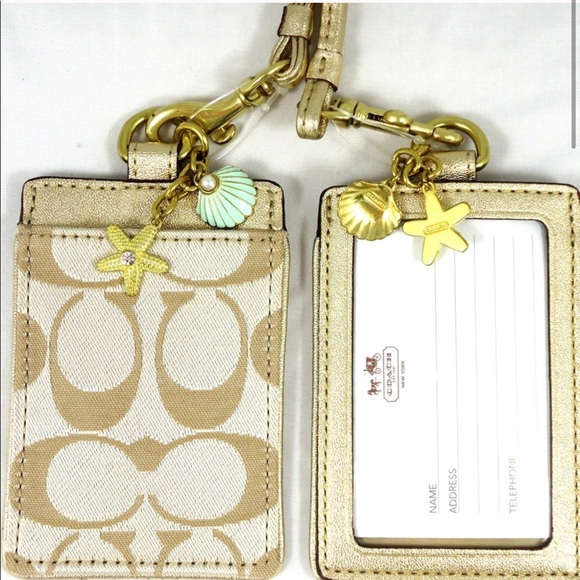 Coach Accessories Rare Coach Lanyardbadge Holder Poshmark